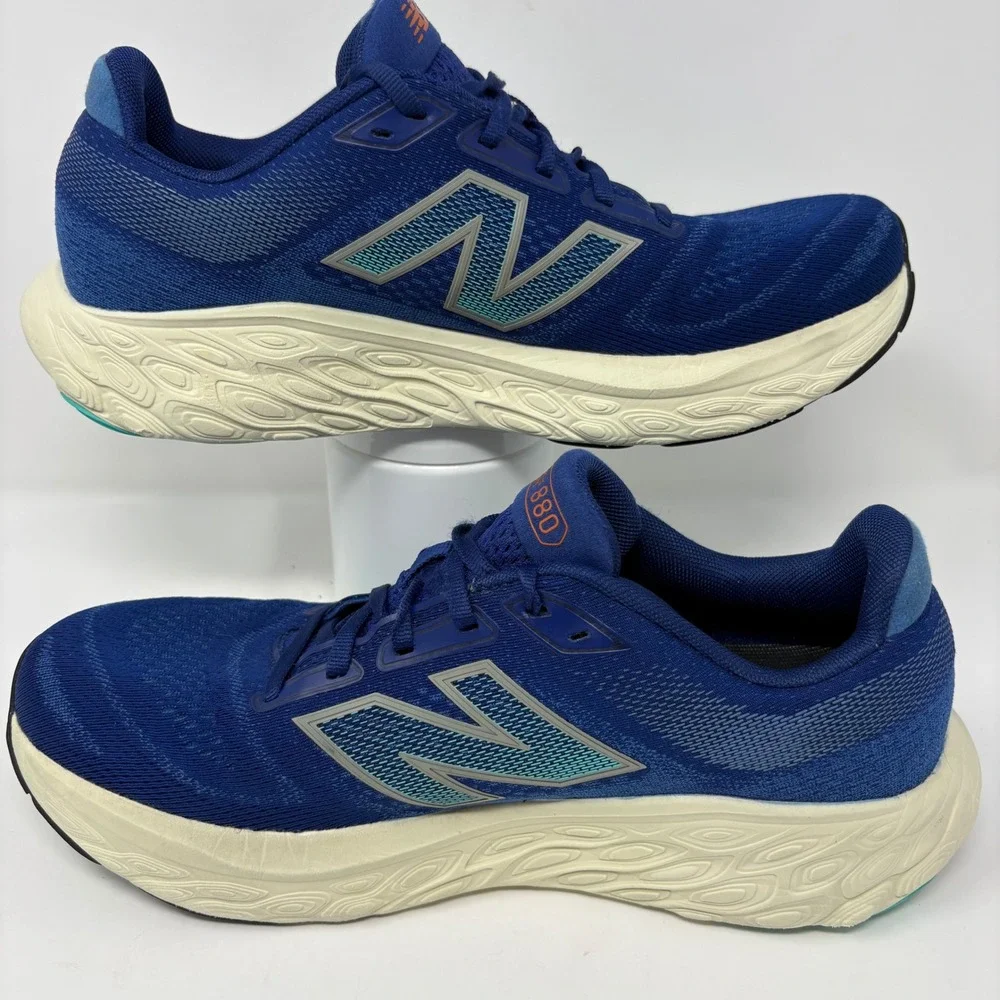 New Balance Fresh Foam X 880v14 Mens Size 10 Blue White Running Shoes (M880A14)